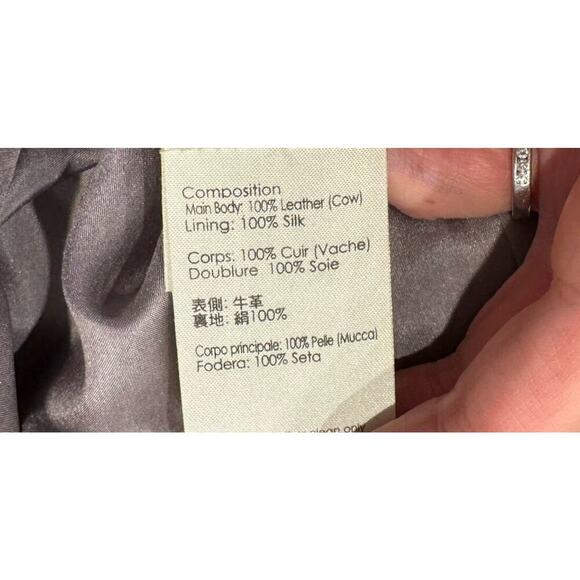 3.1 Phillip Lim Women’s Size 4 Two Tone Shift Leather Dress Sleeveless Modern - Picture 7 of 11